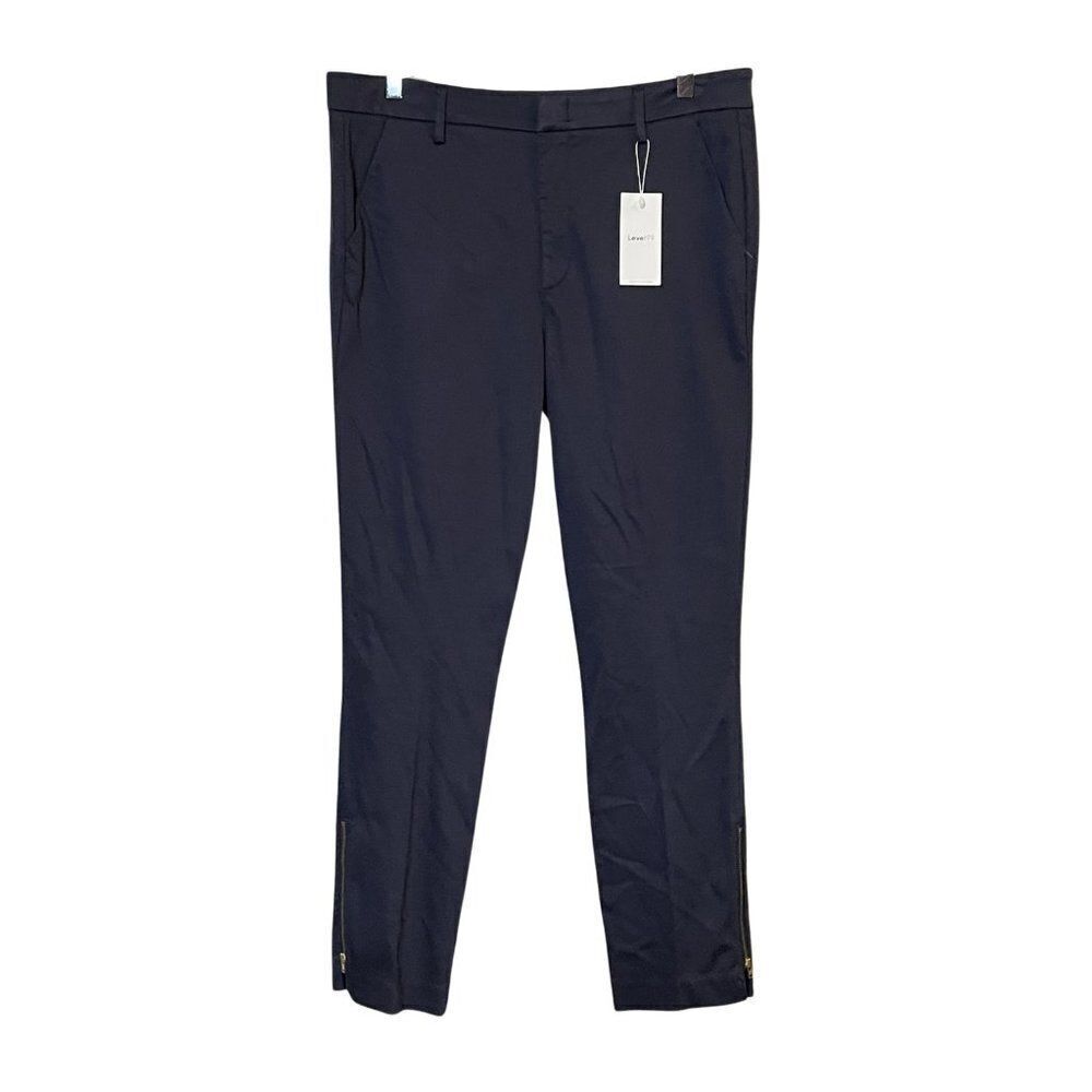 Level 99 Zipper Detail Pants in River Sz. 33 NWT